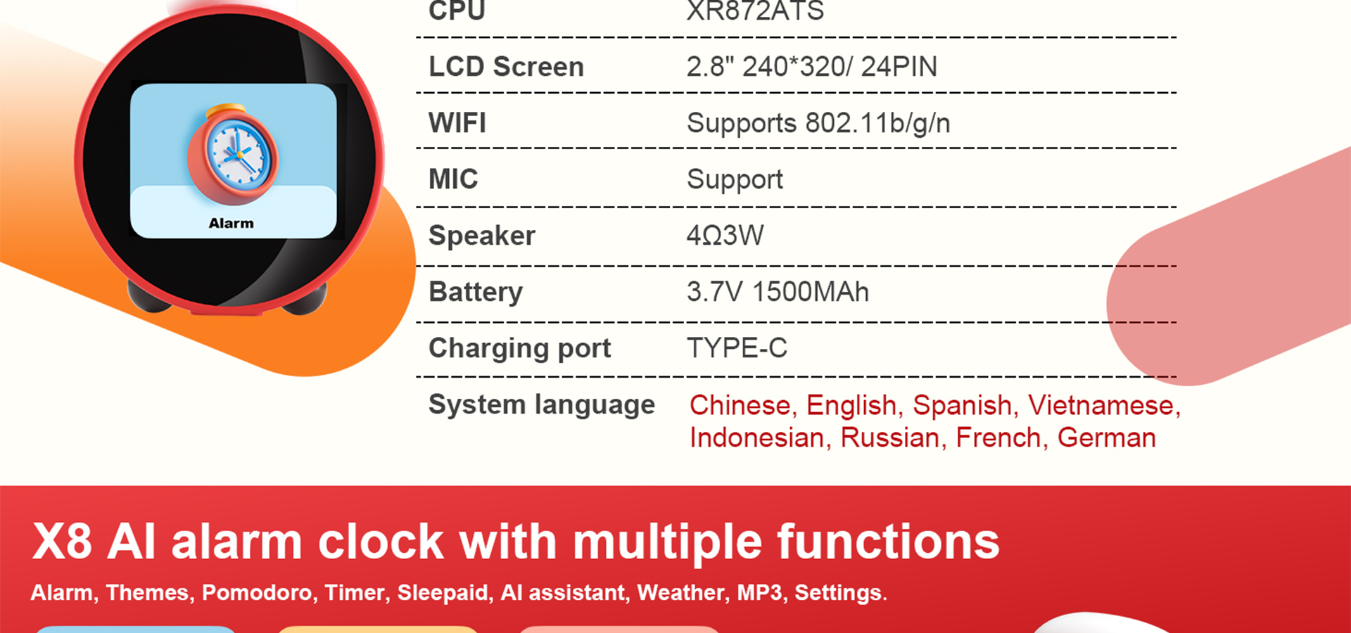 smart band with temperature sensor