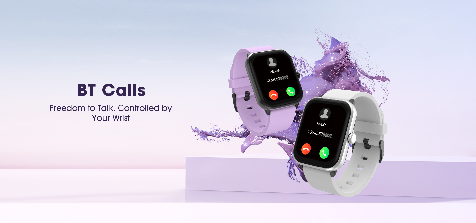 smart band with temperature sensor