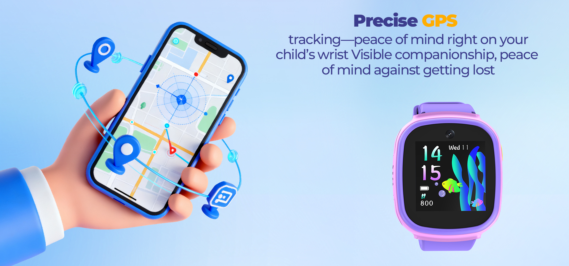 smart band with temperature sensor